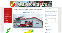 Desktop Screenshot of ff-grieselstein.at