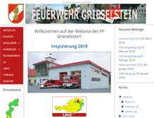Tablet Screenshot of ff-grieselstein.at